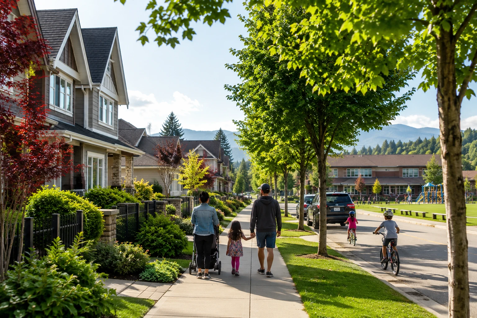 Family neighbourhood in Abbotsford near schools and parks